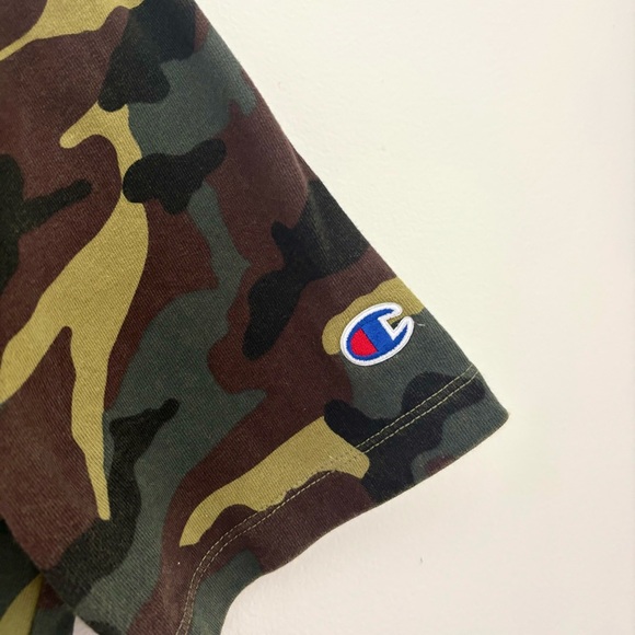 vintage champion camo tee - Picture 3 of 7